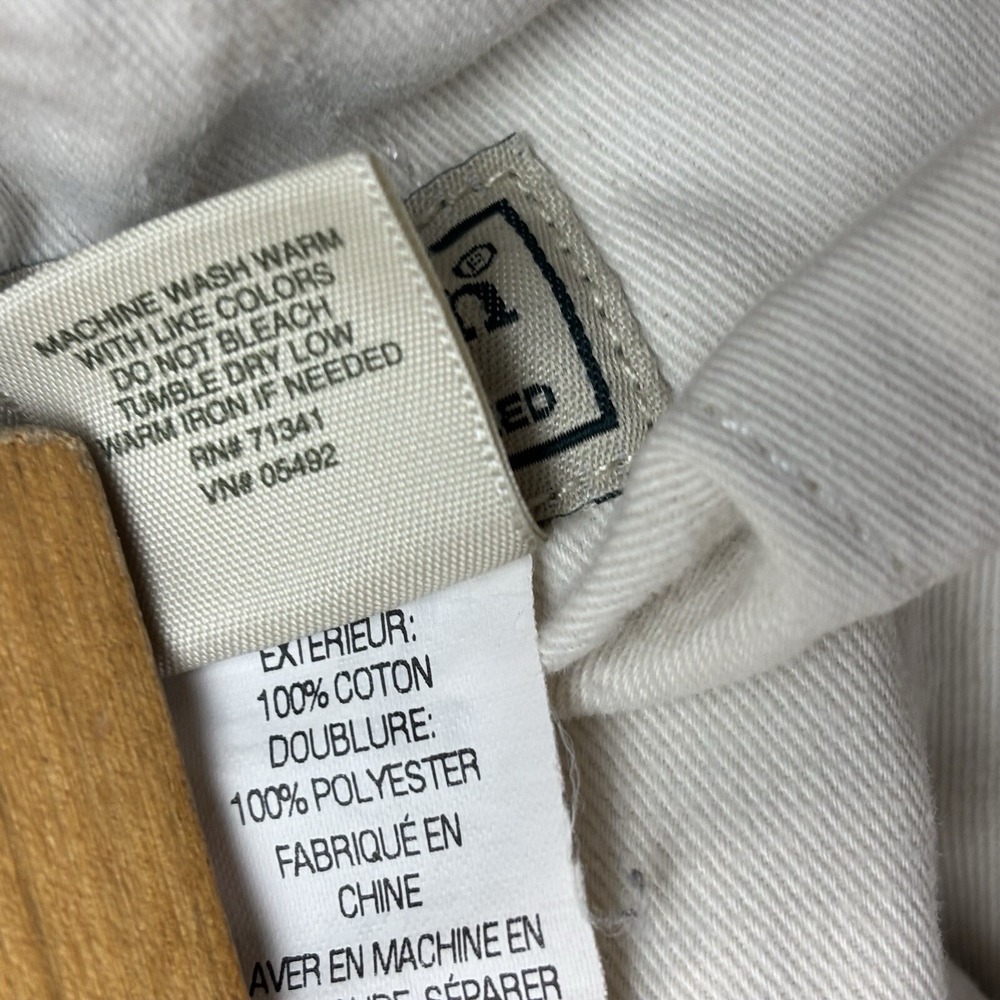 L.L.Bean Fleece Lined Cargo‎ Pants Mens 35x32 (34x31) Comfort Waist Distressed - Picture 15 of 16
